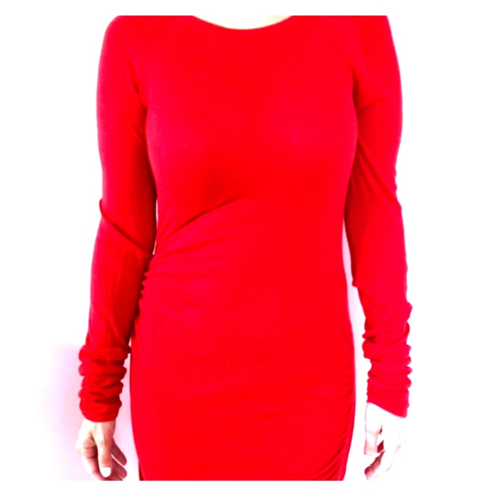Red Midi Dress (MODA International)